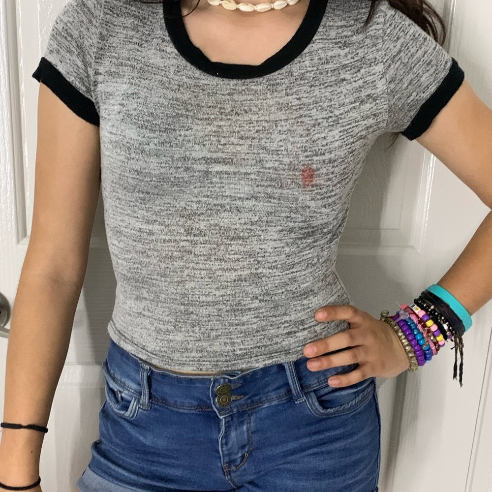 Gray tank top